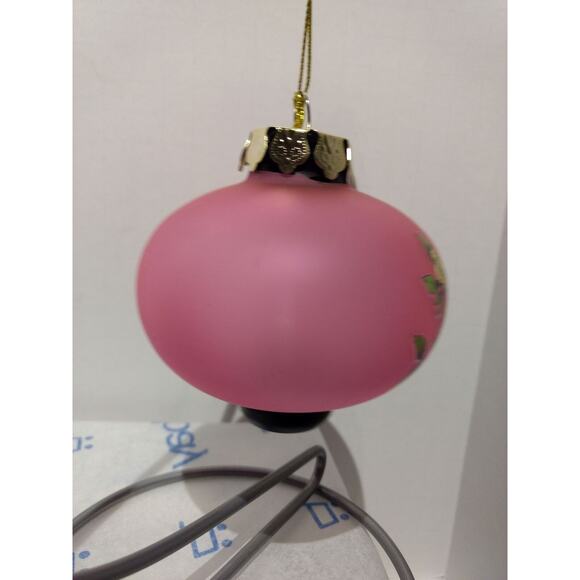 Glass Ornament - Blue and WhiteBird - Picture 2 of 2